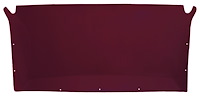Retro-Style ABS Plastic Headliner for 1977-1991 Chevrolet Blazer/GMC Jimmy [Perforated Foambacked Vinyl, Dark Red]