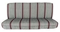 Front Bench Seat Cover for Full Size Standard Cab Truck for 1947-98 Chevrolet/GMC for 1947-96 Ford and 1972-93 Dodge [Wine]