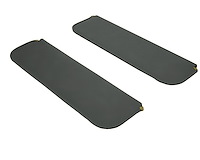 Sun Visors for 1955-1959 Chevrolet/GMC Truck [Madrid Grain Vinyl, Charcoal]