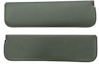 Sun Visors for 1960-1966 Chevrolet/GMC Truck [Madrid Grain Vinyl, Medium Gray]