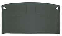 Vacuum Formed ABS Plastic Headliner for 1988-1998 Chevrolet/GMC Standard Cab Truck [Vinyl, Medium Dark Gray]