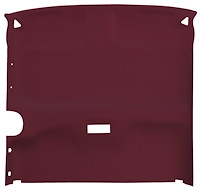 Vacuum Formed ABS Plastic Headliner for 1996-1999 Chevrolet/GMC 3-Door Extended Cab Truck [Foam Backing, Dark Red]