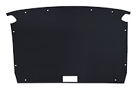 OE-Style Pressboard Headliner for 1988-1999 Chevrolet/GMC Standard Cab Truck [Cloth w/Foam Backing, Black]