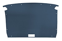 OE-Style Pressboard Headliner for 1988-1999 Chevrolet/GMC Standard Cab Truck [Cloth w/Foam Backing, Medium Blue]