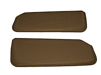 Sun Visors for 1988-1998 Chevrolet/GMC Truck [Madrid Grain Vinyl, Dark Saddle]