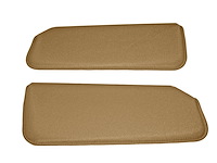 Sun Visors for 1988-1998 Chevrolet/GMC Truck [Foam Back Cloth, Light Saddle]