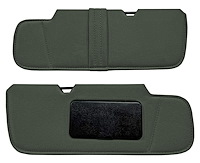 Sun Visors for 1999-2006 Chevrolet/GMC Truck [Foam Back Cloth, Very Dark Gray]