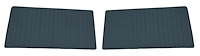 Front Door Panel Inserts for 1967-1972 Chevrolet/GMC Truck [Vertical Seams, Oxen and Madrid, Medium Blue]