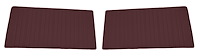 Front Door Panel Inserts for 1967-1972 Chevrolet/GMC Truck [Vertical Seams, Oxen and Madrid, Maroon]