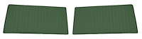 Front Door Panel Inserts for 1967-1972 Chevrolet/GMC Truck [Vertical Seams, Oxen and Madrid, Medium Green]