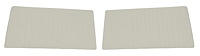 Front Door Panel Inserts for 1967-1972 Chevrolet/GMC Truck [Vertical Seams, Oxen and Madrid, Off White]