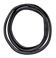 Windshield Glass Seal Fits Select 1973-1991 Chevrolet, GMC Truck and SUV [w/Trim Groove for Lock Strip]