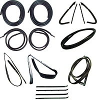 Complete Weatherstrip Kit Fits Select 1981-1985 Chevrolet & GMC C/K Series Trucks w/Standard Cab