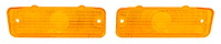 Parking Light Lenses for 1966 Chevrolet Chevelle, El Camino [Amber]