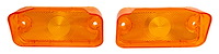 Parking Light Lenses for 1968 Chevrolet Chevelle, El Camino [Amber]