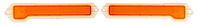 Front Side Marker Light Lenses for 1970-1972 Chevrolet Monte Carlo