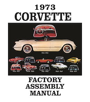 Factory Assembly Manual for 1973 Chevrolet Corvette
