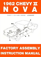 Factory Assembly Manual for 1962 Chevy II Nova