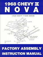 Factory Assembly Manual for 1968 Chevy II Nova