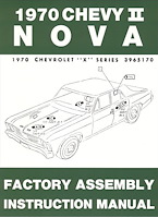 Factory Assembly Manual for 1970 Chevy II Nova