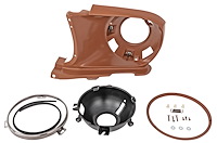 Headlight Bucket Assembly for 1967-1968 Ford Mustang [Left/Driver Side]