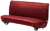 Bench Seat Upholstery for 1961-1966 Ford F-100/F-250/F-350 Standard Cab Truck [Red Montana, Dark Red Sierra]