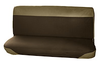 Bench Seat Upholstery for 1961-1966 Ford F-100/F-250/F-350 Standard Cab Truck [Palomino Montana, Chocolate Woven Cloth]