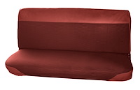 Bench Seat Upholstery for 1961-1966 Ford F-100/F-250/F-350 Standard Cab Truck [Red Montana, Currant Woven Cloth]