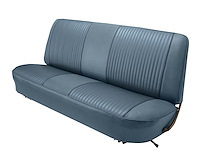 Bench Seat Upholstery for 1967-1972 Ford F-100/F-250/F-350 Standard Cab Truck [Madrid Grain, Light Blue]
