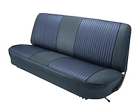 Bench Seat Upholstery for 1967-1972 Ford F-100/F-250/F-350 Standard Cab Truck [Medium Blue Sierra Grain, Royal Woven Cloth]