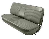 Front Bench Seat Upholstery for 1973-1979 Ford F-100/F-150/F-250/F-350 Standard/Crew Cab Truck [Gray Montana Vinyl]