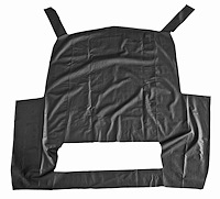 Vinyl Top Fits Select 1969-1972 Buick, Chevrolet, Pontiac Models [2-Door Hardtop/Sedan, Black]