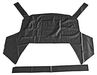 Vinyl Top for 1968-1972 Chevrolet El Camino, 1971-1972 GMC Sprint [Black]