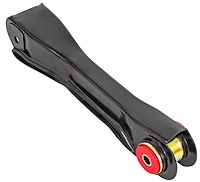Rear Upper Trailing Arm Fits Select 1964-1967 Chevrolet, Buick, Oldsmobile, Pontiac Models 10 Bolt Rear End [Red Polyurethane]