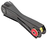 Rear Upper Trailing Arm Fits Select 1968-1972 Chevrolet, Buick, Oldsmobile, Pontiac Models 12 Bolt Rear End [Red Polyurethane]
