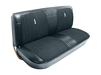 Bench Seat Upholstery for 1967-1972 Ford F-100/F-250/F-350 Standard Cab Truck [Medium Blue Madrid]