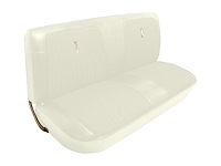 Bench Seat Upholstery for 1967-1972 Ford F-100/F-250/F-350 Standard Cab Truck [Off White Madrid]