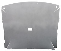 ABS Plastic Headliner for 1987-1996 Ford F-150, F-250 Standard Cab Truck [Uncovered]