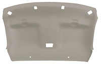 ABS Plastic Headliner for 1997-1999 Ford F-150, F-250 Standard Cab Truck [Foambacked Cloth, Ox Gray]