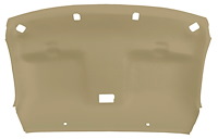 ABS Plastic Headliner for 1997-1999 Ford F-150, F-250 Standard Cab Truck [Foambacked Cloth, Natural Beige]