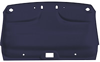 ABS Plastic Headliner for 1997-1999 Ford F-150, F-250 Standard Cab Truck [Foambacked Cloth, Dark Blue]