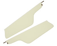 Sun Visors for 1966-1977 Ford Bronco [Crater Grain Vinyl, White]