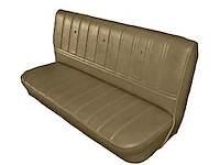 Front Bench Seat Upholstery for 1973-1980 Chevrolet/GMC Standard Cab Truck [Stationary Backrest, Palomino]