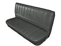Front Bench Seat Upholstery for 1973-1980 Chevrolet/GMC Standard Cab Truck [Stationary Backrest, Charcoal]