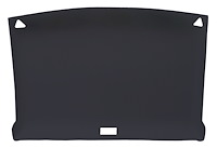 ABS Plastic Headliner for 1982-1993 Chevrolet S-10, GMC S-15, Sonoma Standard Cab Truck [Foambacked Cloth, Charcoal]
