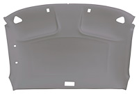 ABS Plastic Headliner for 1994-2003 Chevrolet S-10, GMC Sonoma Standard Cab Truck [Foambacked Cloth, Medium Gray]
