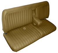Bench Seat Upholstery for 1988-1995 Chevrolet, GMC C/K Series Standard Cab Truck [Sierra Vinyl, Palomino]