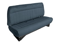 Bench Seat Upholstery for 1988-1996 Chevrolet, GMC C/K Series Standard Cab Truck [Madrid Vinyl, Medium Blue]