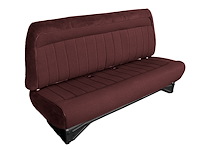 Bench Seat Upholstery for 1988-1996 Chevrolet, GMC C/K Series Standard Cab Truck [Madrid Vinyl, Maroon]