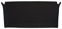ABS Plastic Headliner for 1977-1991 Chevrolet Blazer, GMC Jimmy [Foambacked Cloth, Black]